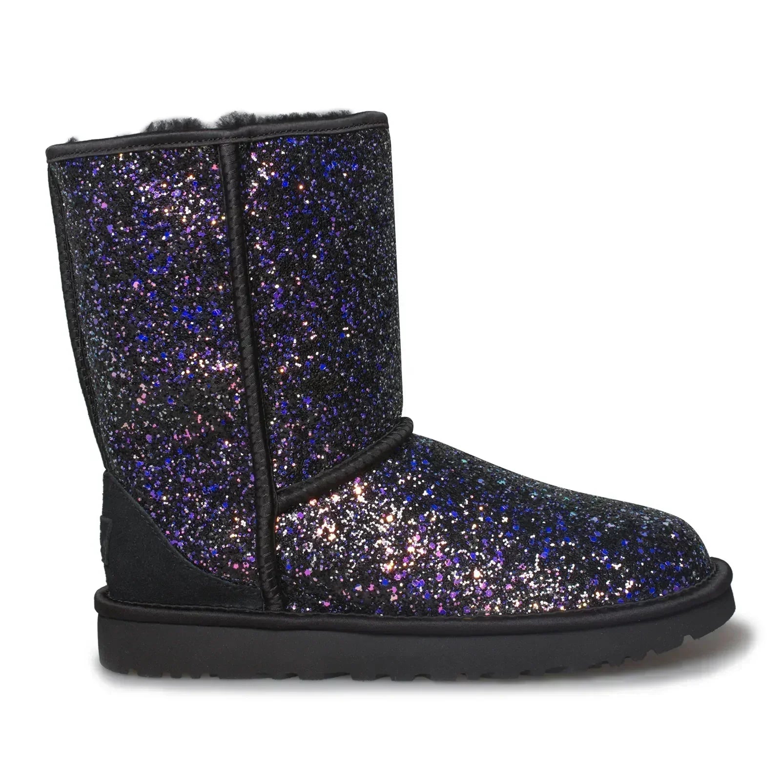 UGG Classic Short Cosmos Black Boots - Women's