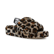 UGG Fluff Yeah Slide Leopard Amphora Slippers - Women's