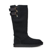 UGG Classic Solene Tall Black Boots  - Women's