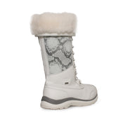 UGG Adirondack Tall III Snake White Boots