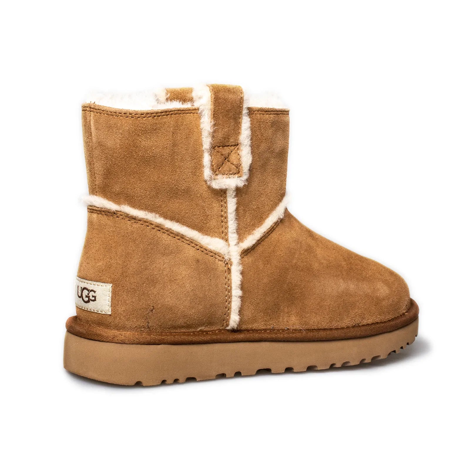 UGG Classic Mini Spill Seam Chestnut Boots - Women's