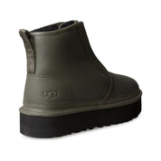 UGG Neumel Platform Zip Ultra Matte Seaweed Boots - Women's