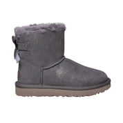 UGG Mini Bailey Bow II Shimmer Nightfall Boots - Women's