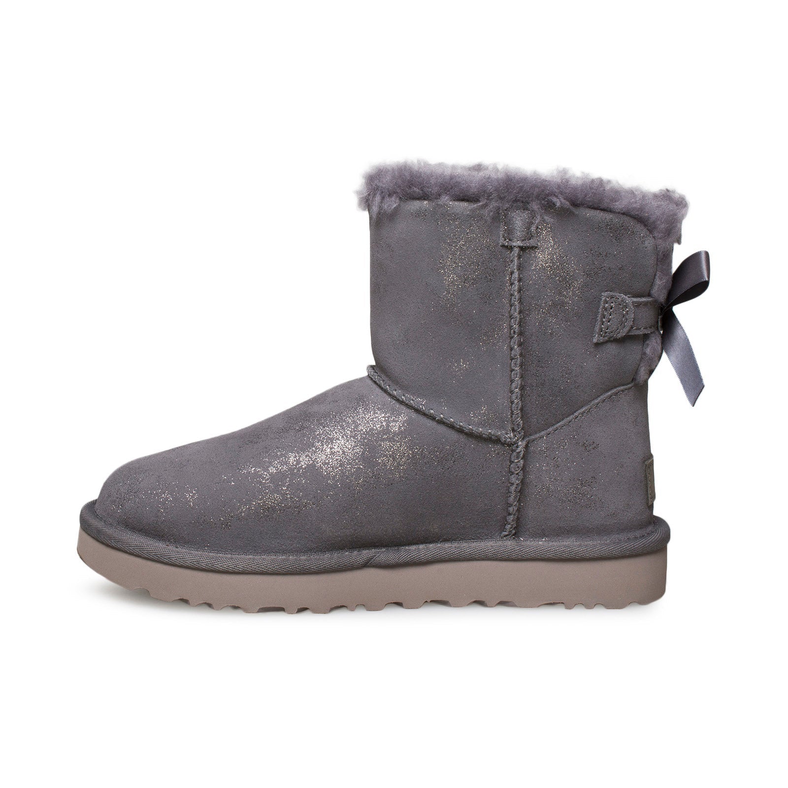 UGG Mini Bailey Bow II Shimmer Nightfall Boots - Women's