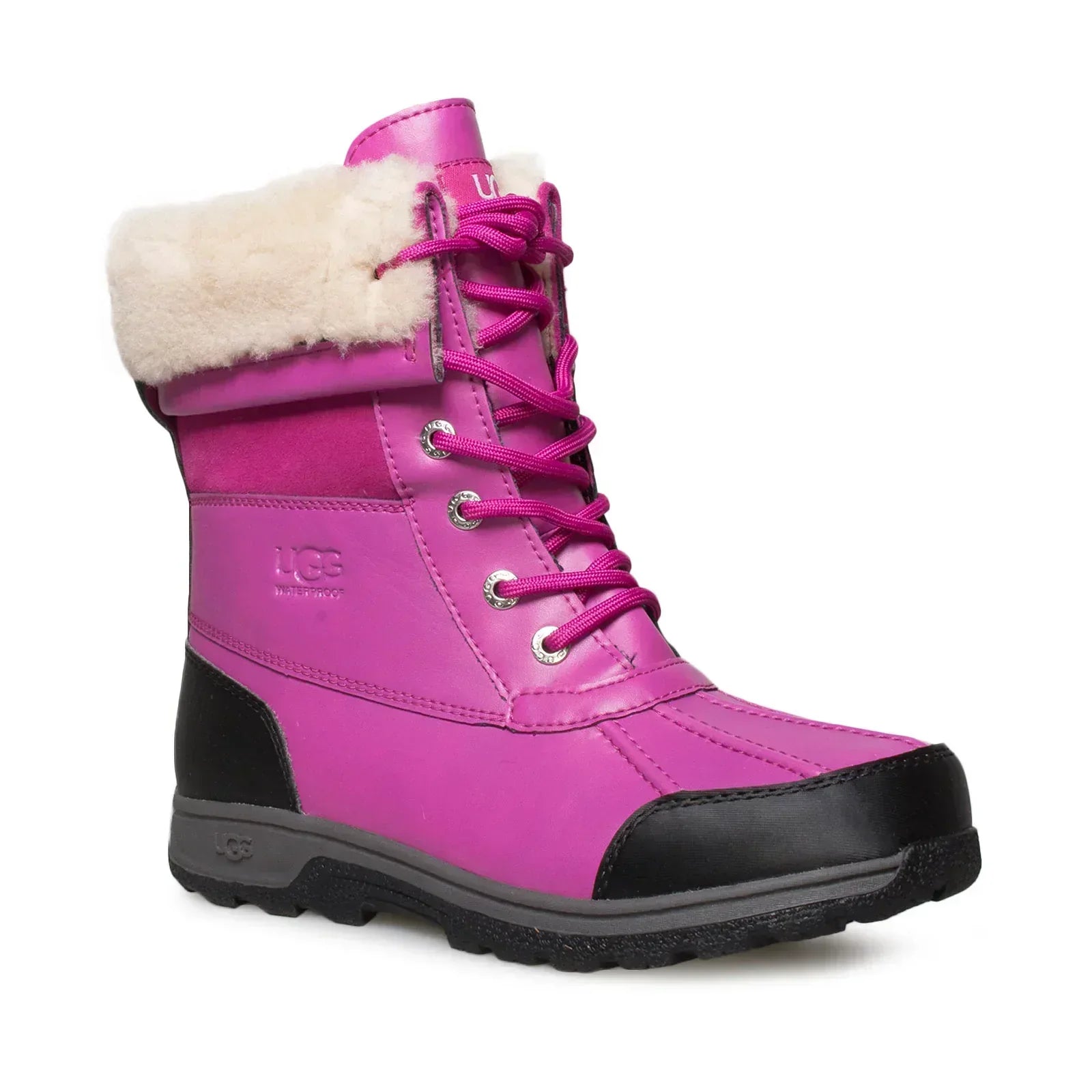 UGG Butte II CWR Fuchsia Boots - Kids