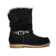 UGG Nessa Black Boots - Youth