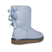 UGG Bailey Bow II Metallic Sky Blue Boots - Women's