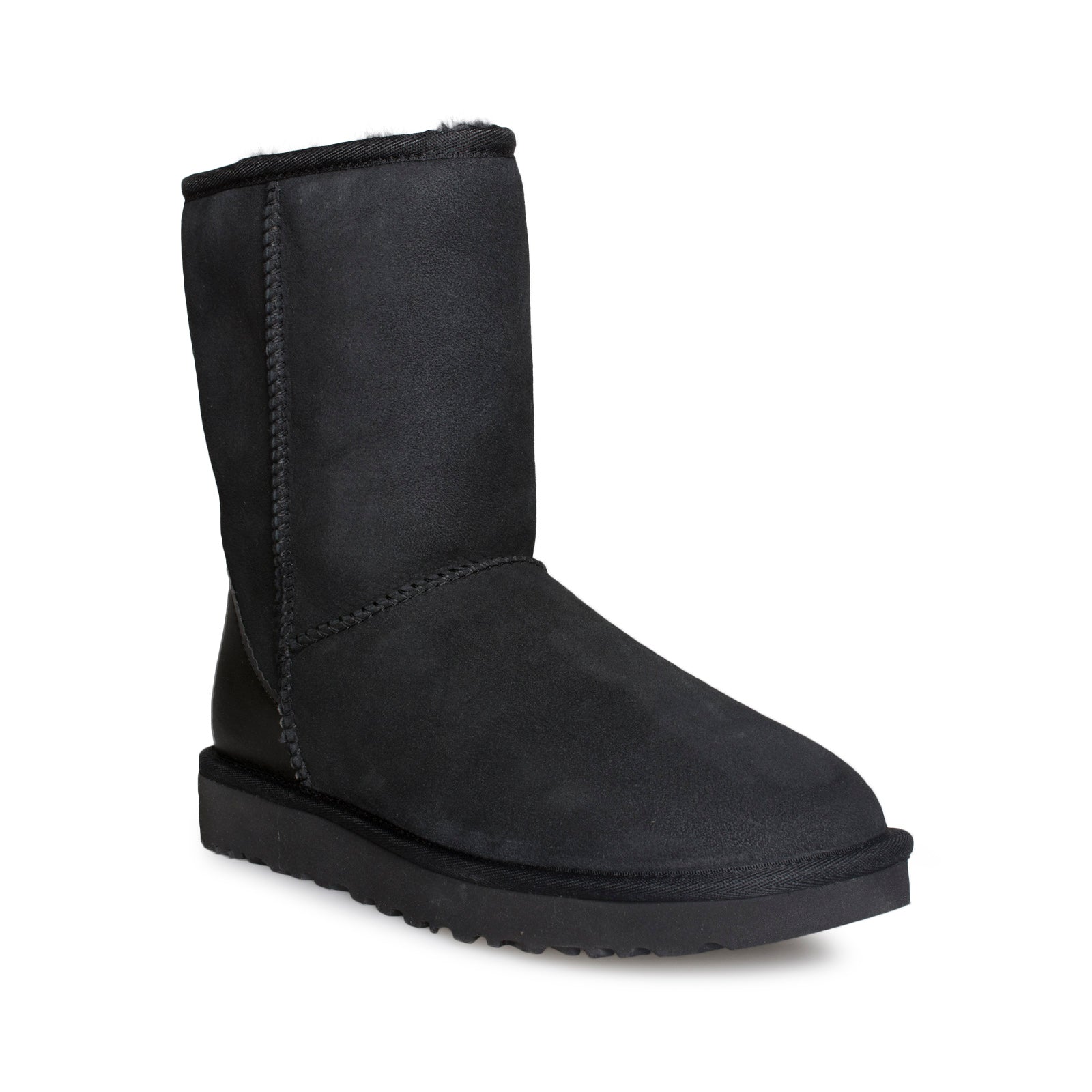 UGG Classic Short II Metallic Black Boots - Women's