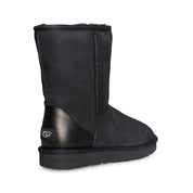 UGG Classic Short II Metallic Black Boots - Women's