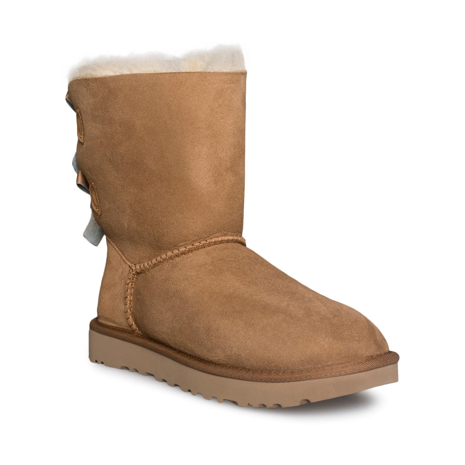 UGG Bailey Bow II Shimmer Chestnut Boots - Women's