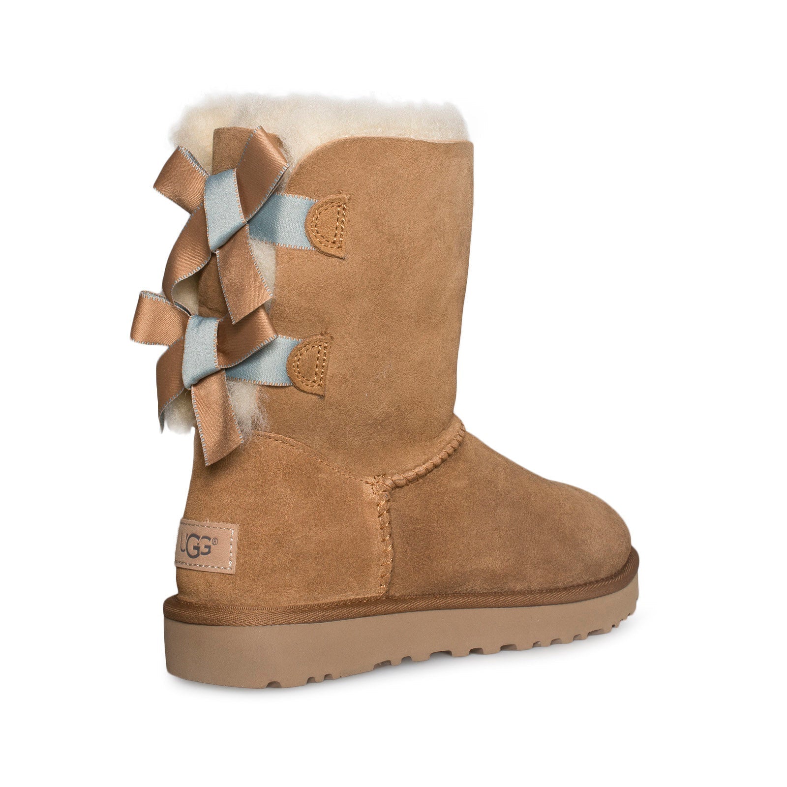 UGG Bailey Bow II Shimmer Chestnut Boots - Women's