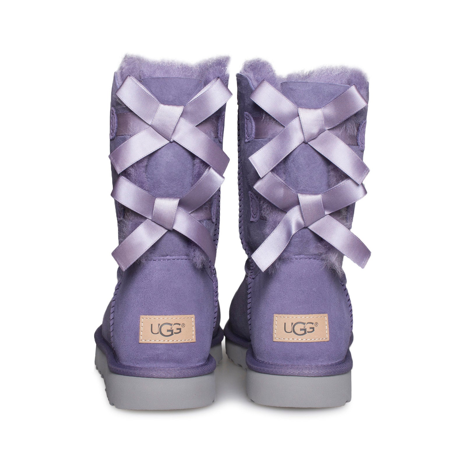 UGG Bailey Bow II Purple Sage Boots - Women's