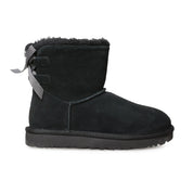 UGG Mini Continuity Bow Black Boots - Women's