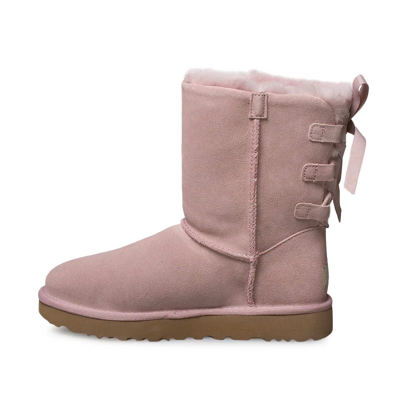 UGG Short Continuity Bow Pink Crystal Boots - Women's