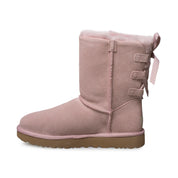 UGG Short Continuity Bow Pink Crystal Boots - Women's