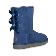 UGG Bailey Bow II Dark Denim Boots - Women's