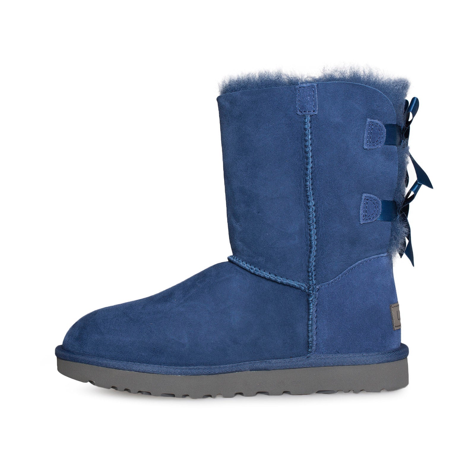 UGG Bailey Bow II Dark Denim Boots - Women's