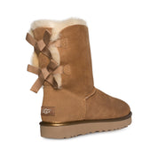 UGG Bailey Bow II Metallic Chestnut Boots - Women's