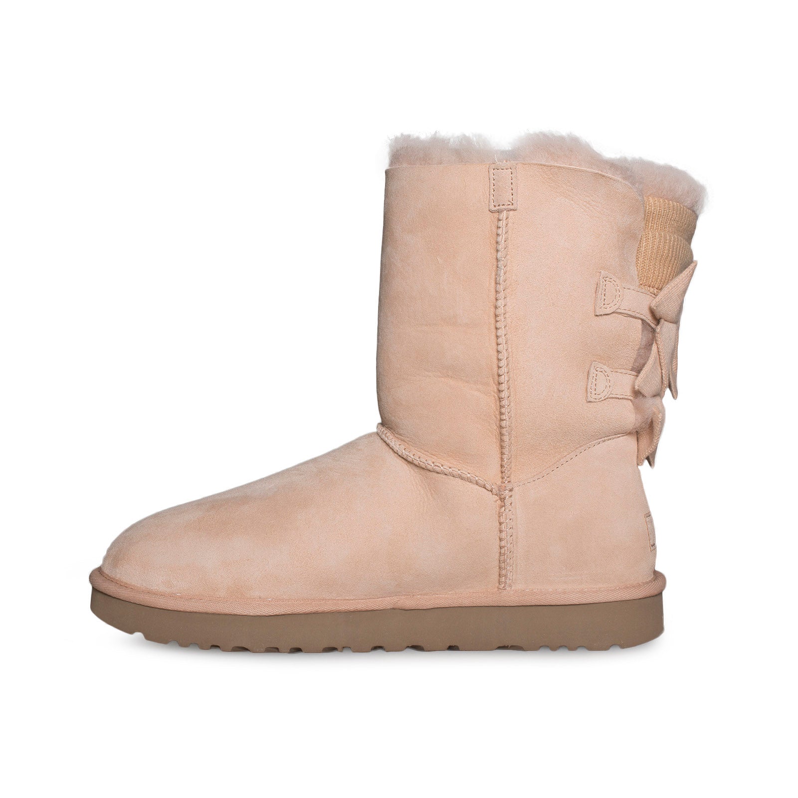 UGG Bailey Bow Short Ruffle Amber Light Boots - Women's