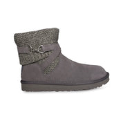 UGG Purl Strap Charcoal Boots - Women's