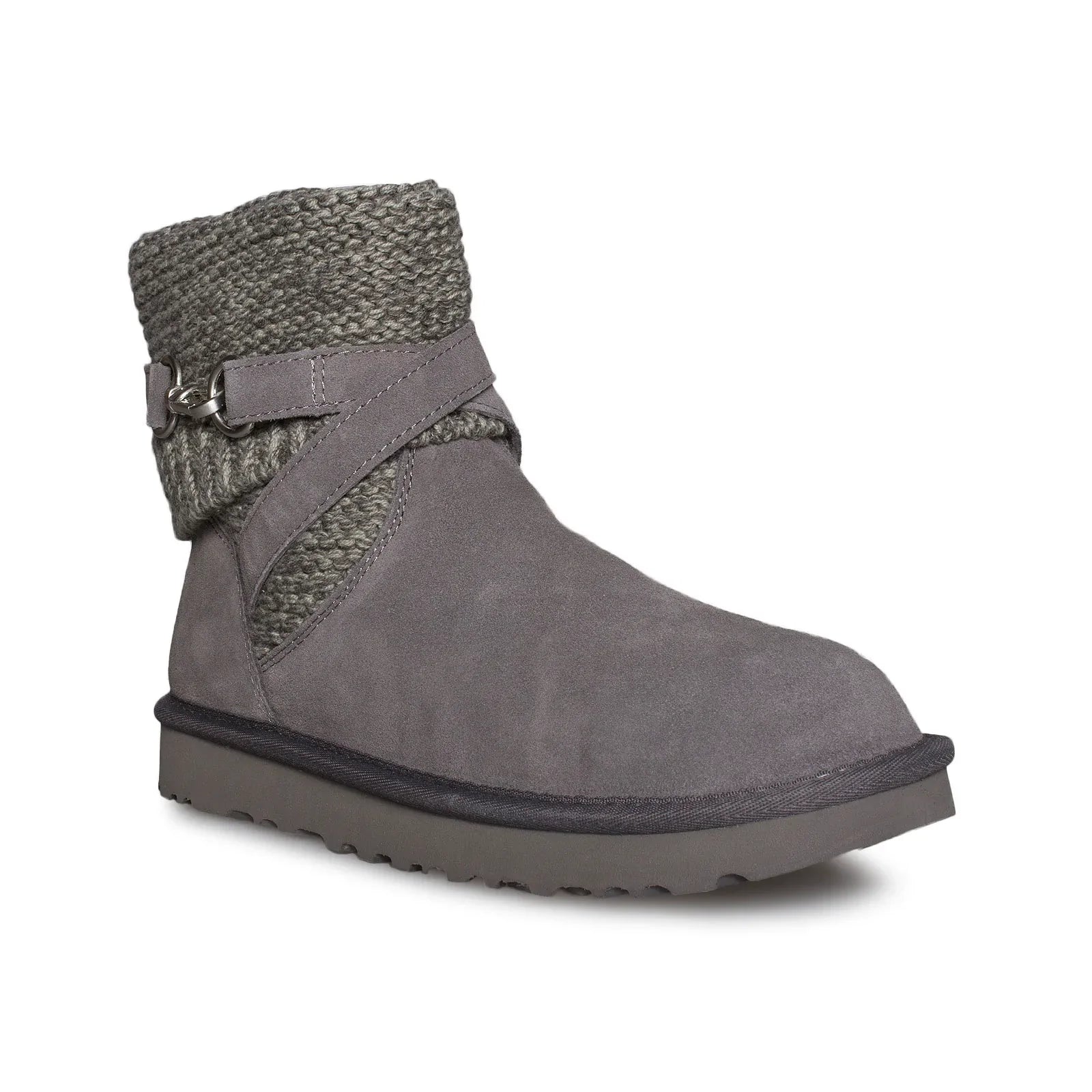 UGG Purl Strap Charcoal Boots - Women's