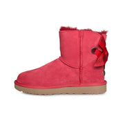 UGG Customizable Bailey Bow Mini Ribbon Red Boots - Women's