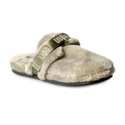 UGG Fluff It Burnt Olive Slippers - Men's