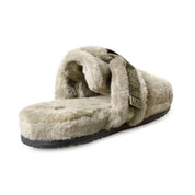 UGG Fluff It Burnt Olive Slippers - Men's