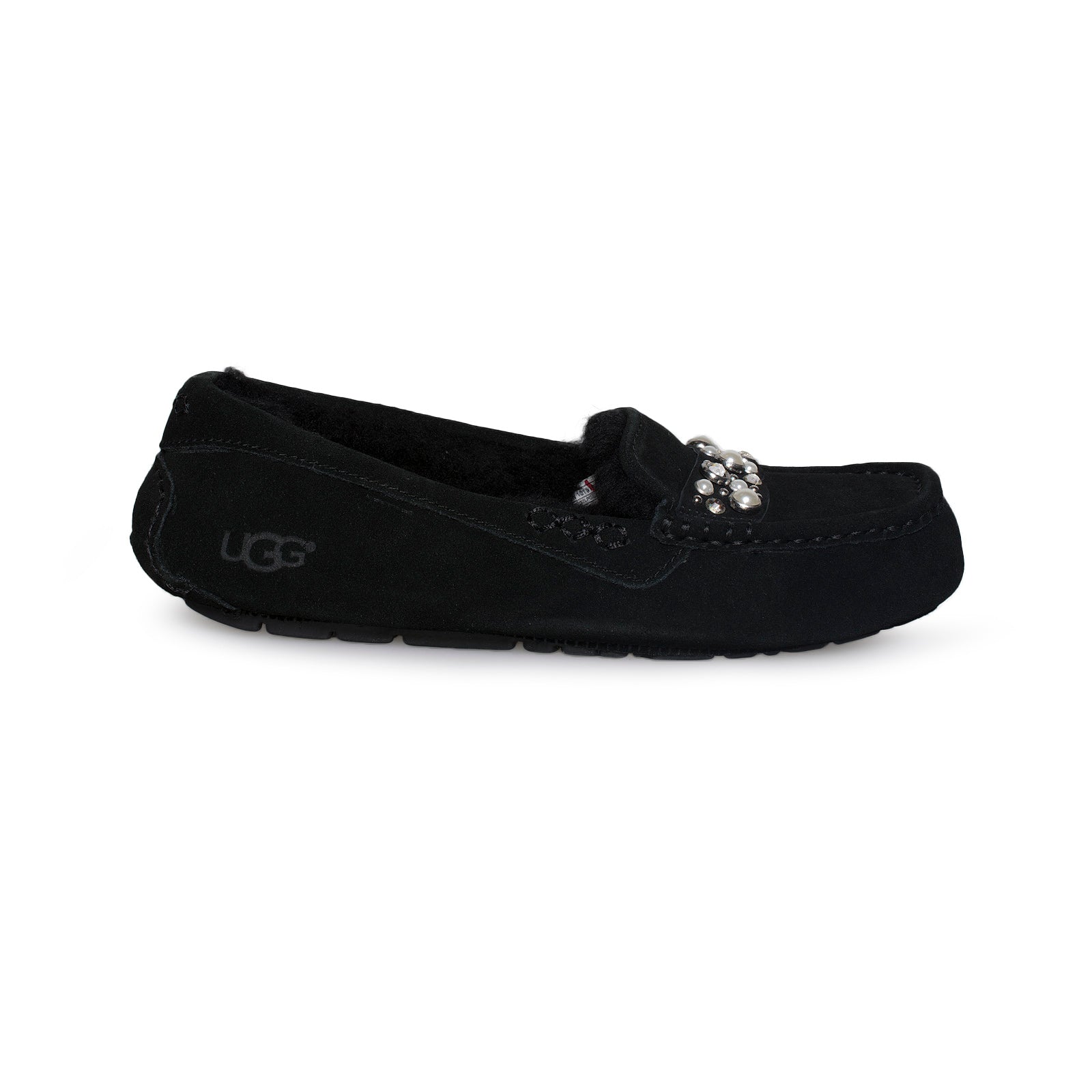 UGG Ansley Bow Brilliant Black Slippers