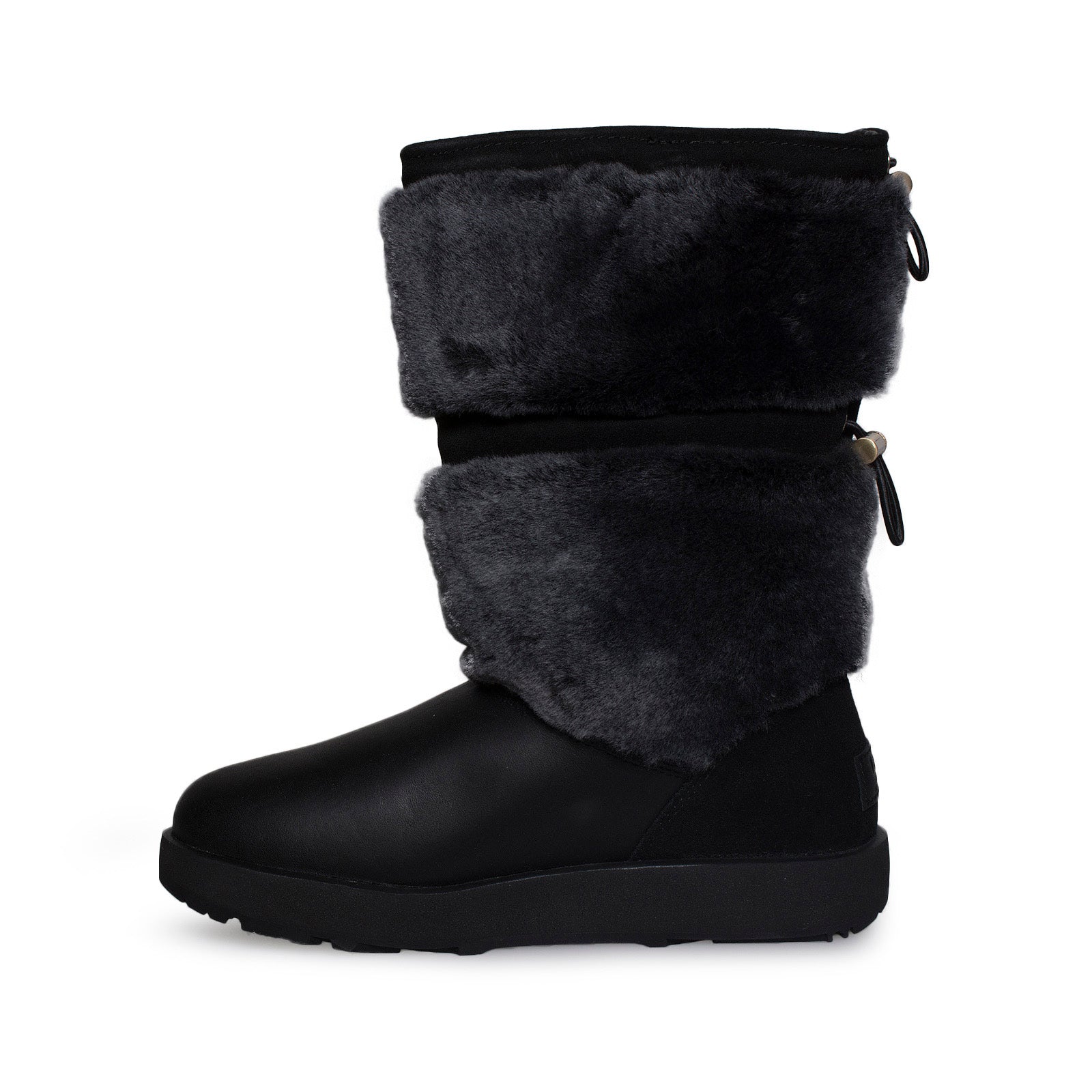 UGG Reykir Waterproof Black Boots