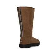 UGG Ultimate Tall Braid Chestnut Boots