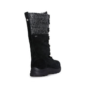 UGG Atlason Frill Black Boots