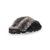 UGG Coquette Rubber Black Slippers - Women's