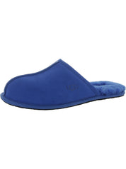 Scuff Mens Suede Slip On Scuff Slippers