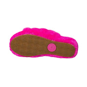 UGG Fluff Yeah Slide Rock Rose Slippers - Women's