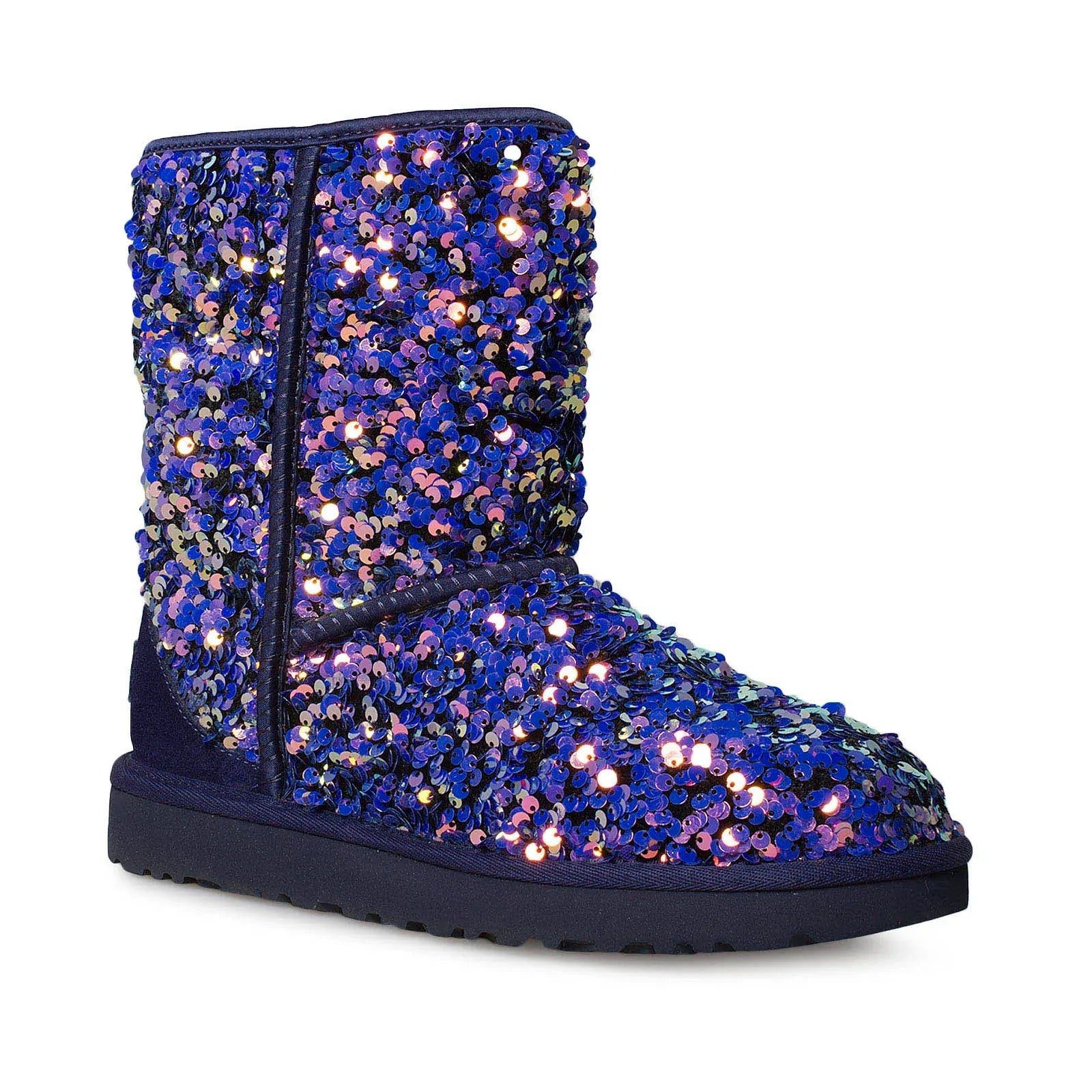 UGG Classic Short Stellar Sequin Medallion Boots - Women's