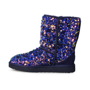 UGG Classic Short Stellar Sequin Medallion Boots - Women's