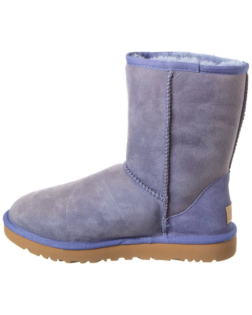 UGG Classic Short II Suede & Shearling Boot