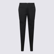 Alexander McQueen Black Wool Trousers