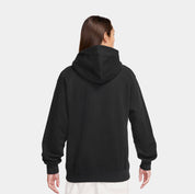 Air Jordan Wordmark Chicago Fleece Pullover Mens Hoodie (Black)