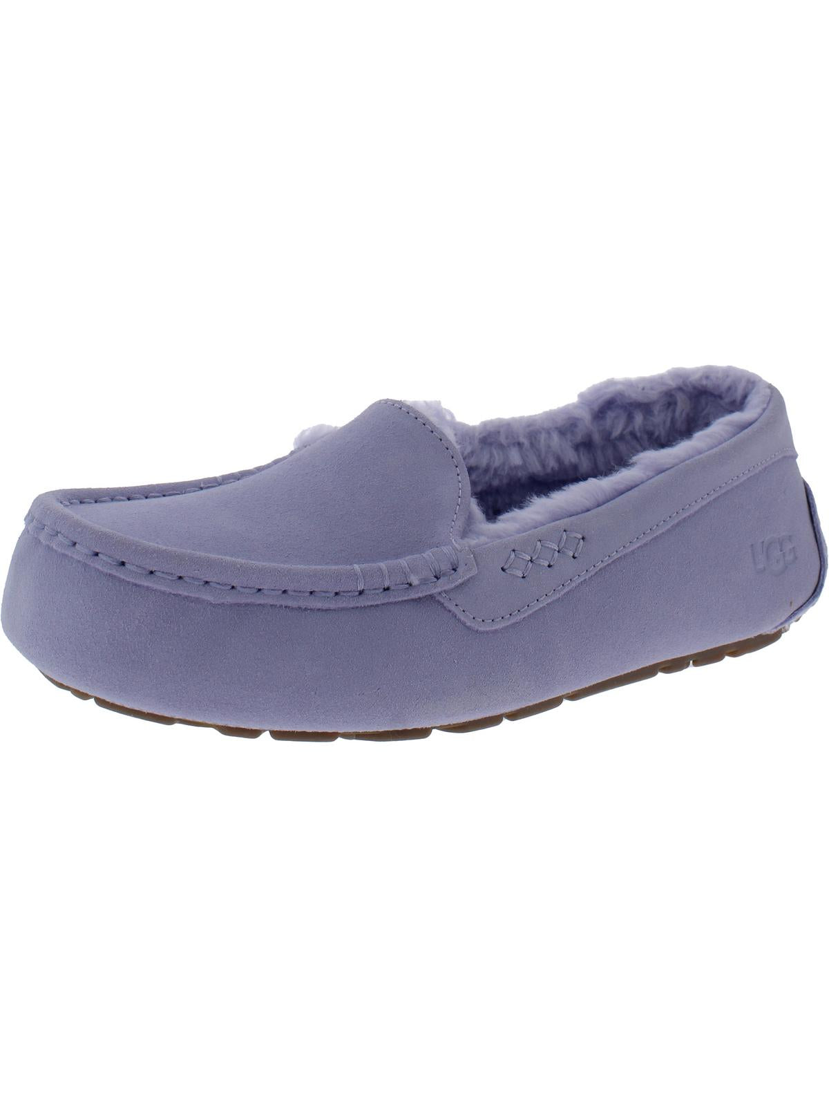 Ansley Womens Suede Comfy Moccasin Slippers