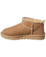 UGG Classic Ultra Mini Suede & Shearling Boot