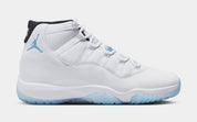 Air Jordan 11 Retro Legend Blue Mens Lifestyle Shoes (White/Black/Legend Blue) Free Shipping