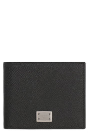 Dolce & Gabbana Leather Flap-Over Wallet