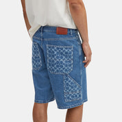 Coach Outlet Signature Denim Shorts