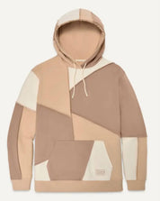 Raini Piecework Hoodie In Sand Multi