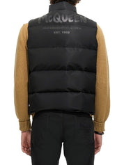 Alexander Mcqueen Graffiti Logo Print Down Vest