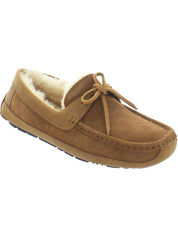 Byron Mens Suede Slip On Moccasins