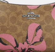 Coach Teri Shoulder/Crossbody Bag In Signature Canvas With Bow Print