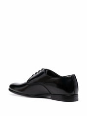 Dolce & Gabbana Brushed Calf Leather Derby Shoes